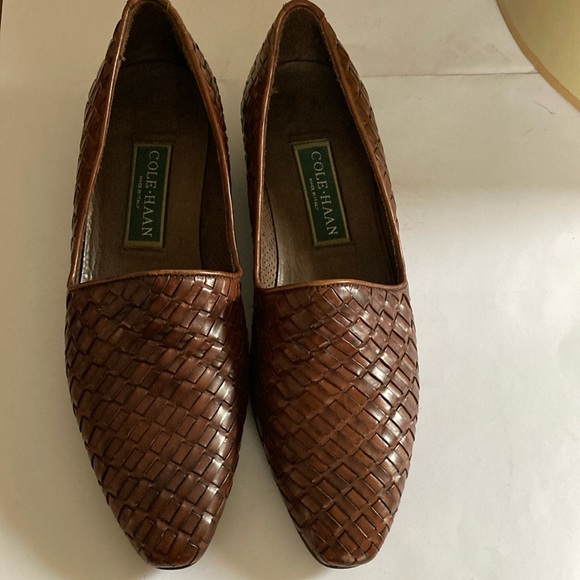 Cole Haan woven luggage colored loafers – new - Picture 1 of 7